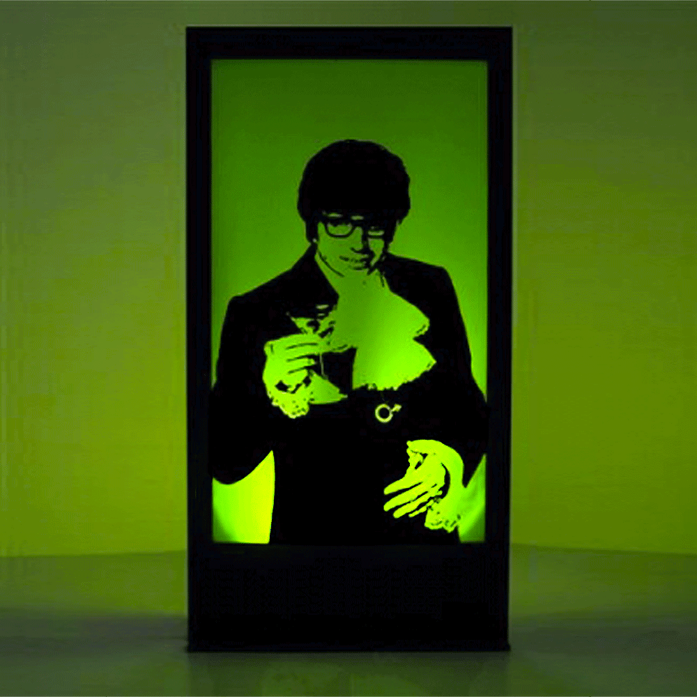 Panneau lumineux Austin Powers - 200cm