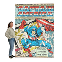 Toile comics Captain America - 244cm