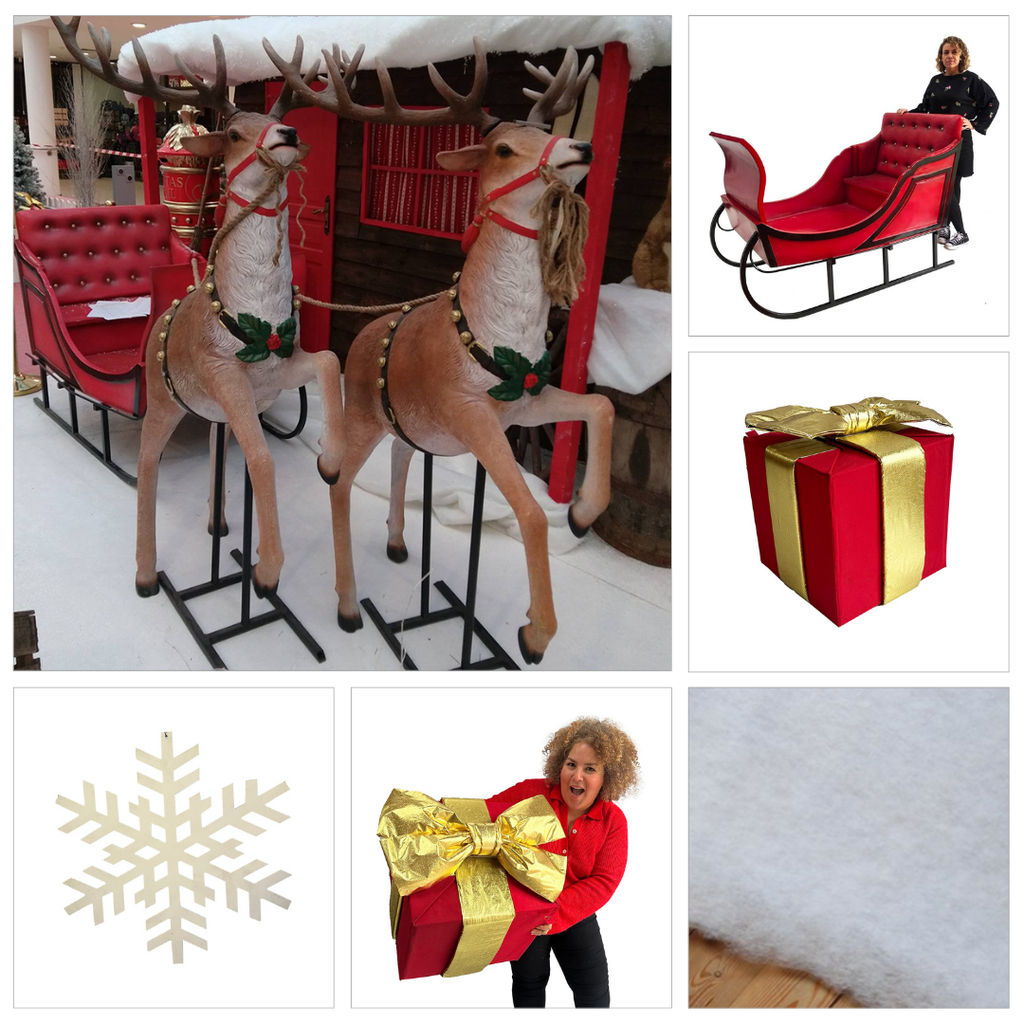 Décopack L'envolée du Père Noël