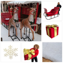 Décopack L'envolée du Père Noël