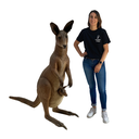 [locaus3] Kangourou et bébé - 140cm