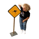 Panneau Kangourou - 150cm