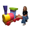 Petit train coloré - 120cm