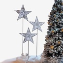[locnoe85] 3 Etoiles Lumineuses 160cm