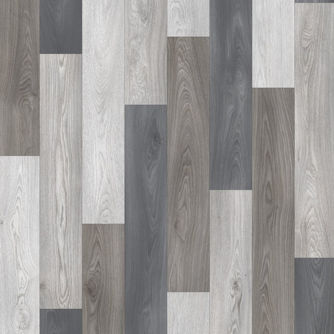 Vinyle Designer plus - parquet 3 couleurs gris