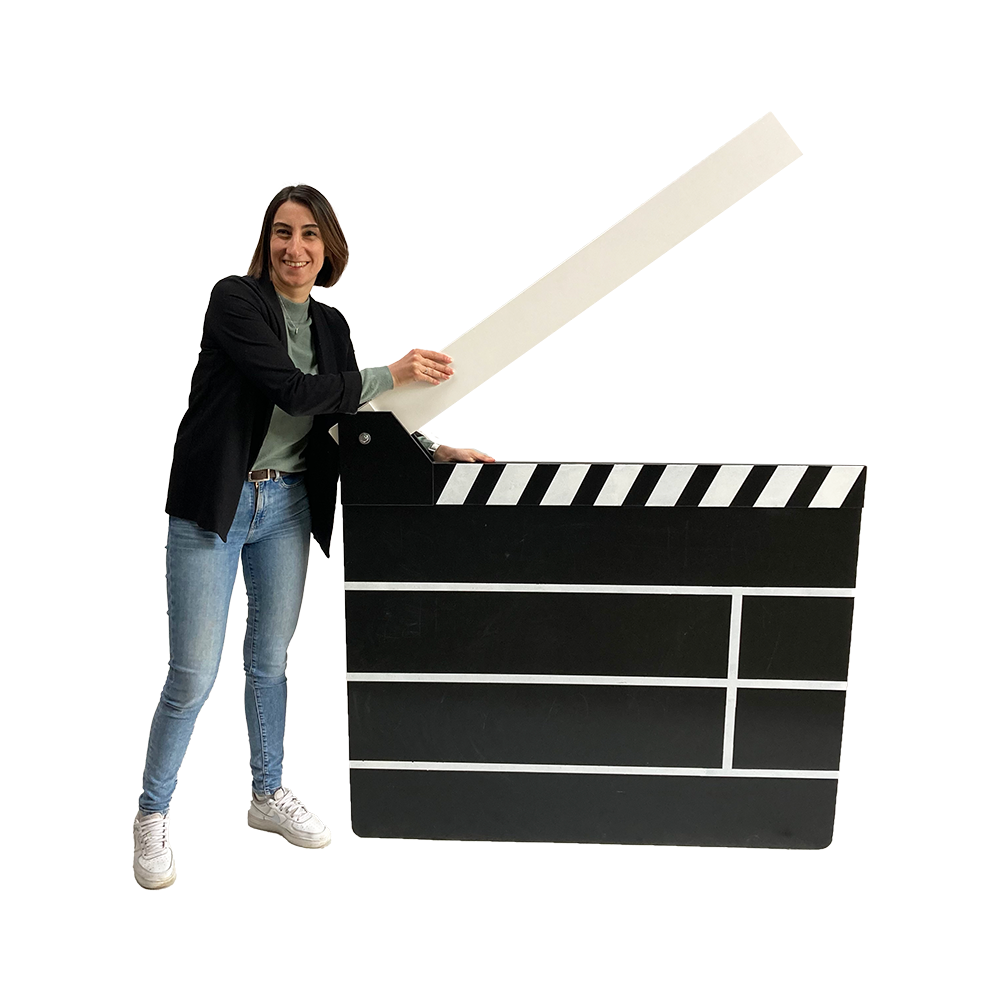 Clap cinéma - 120cm