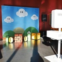 Photocall retro-gaming - 250cm