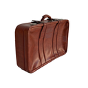 [locexp15] Valise de voyage en cuir - 70cm