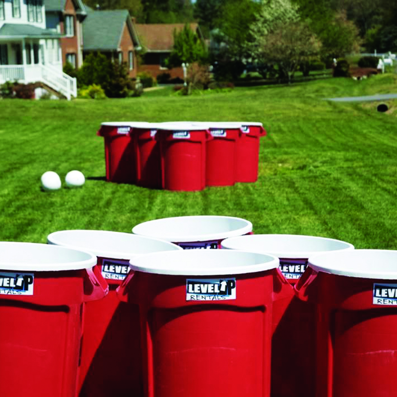 Beer-pong géant