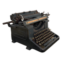 Machine à écrire - 30cm