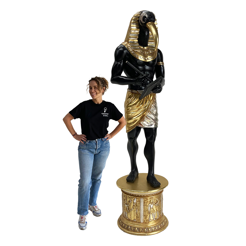 Dieu egyptien Thot - 230cm