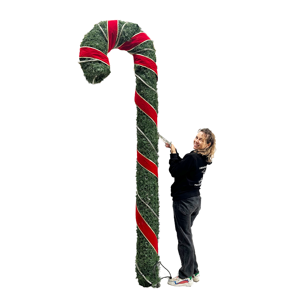 Sucre d'orge gazon lumineux - 270cm