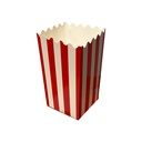 Lot de 10 petites boites à pop corn USA