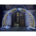 Arche lumineuse "rideau" - 290cm