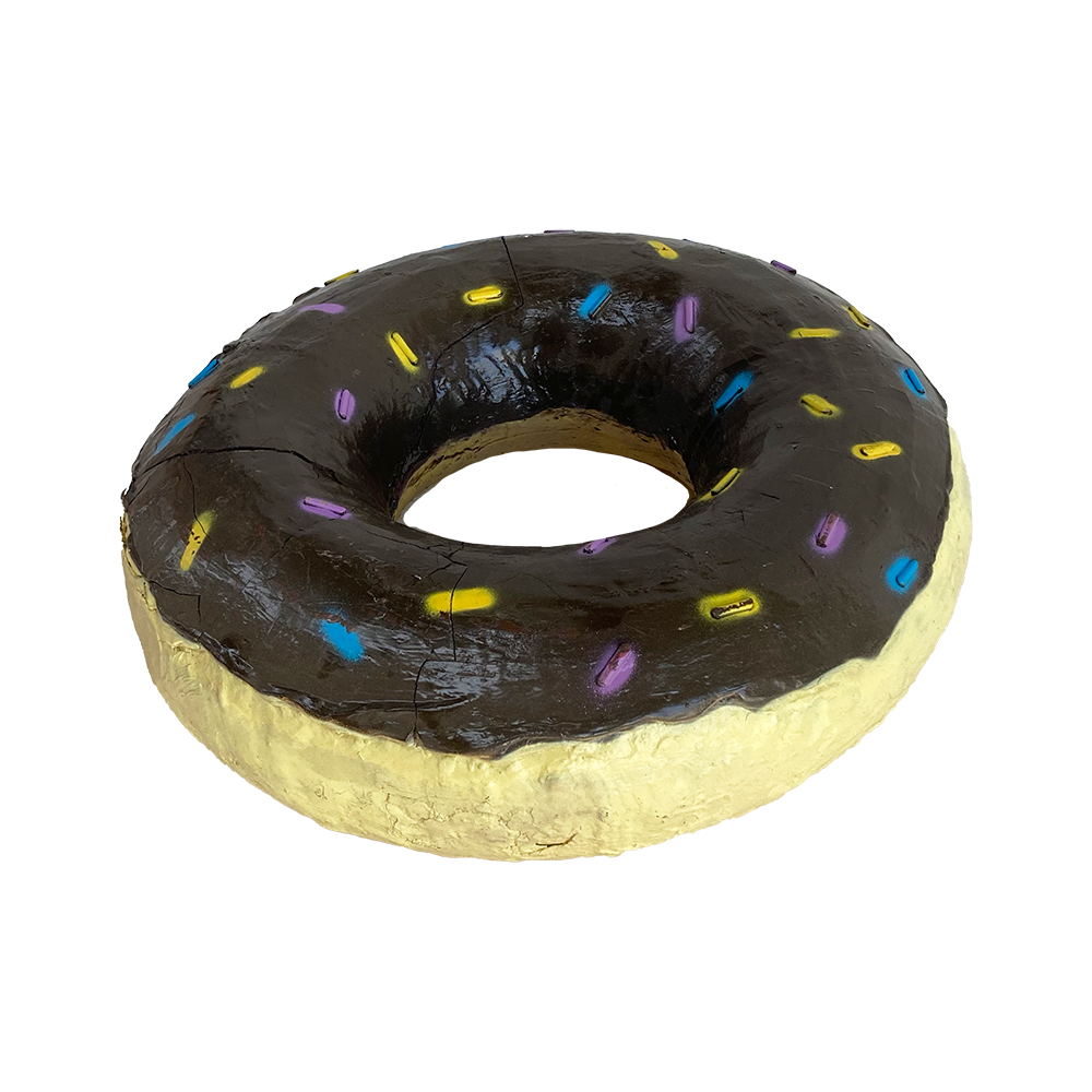 Donut chocolat et pépites - 100cm