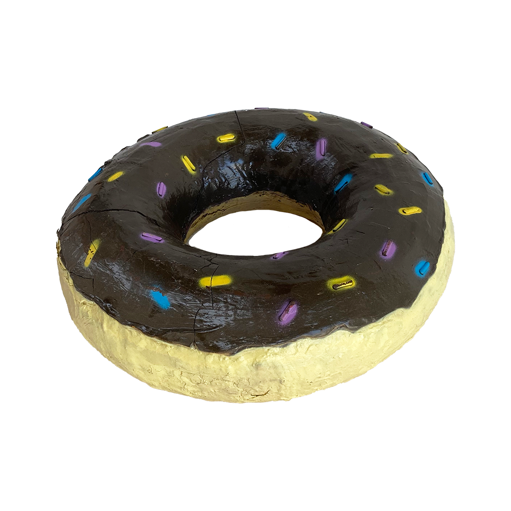 Donut chocolat et pépites - 80cm