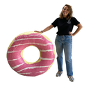 [locbon64] Donut rose et blanc - 100cm