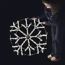 Flocon lumineux - 100cm