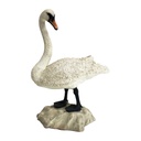 [locani36] Cygne sur socle - 110cm