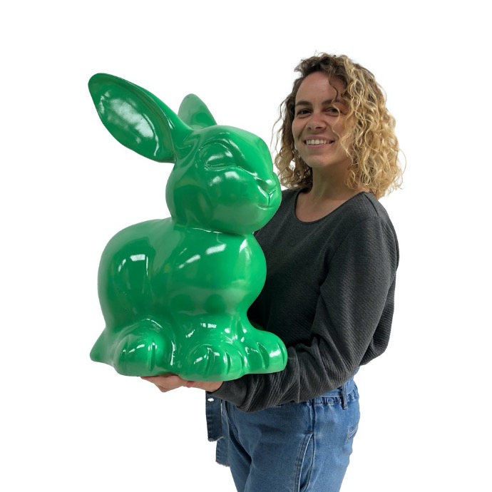 Lapin - 60cm (couleur au choix)