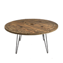 Table basse touret bois - 120cm