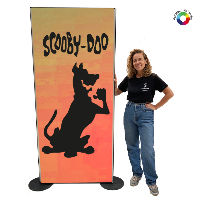 Panneau lumineux Scooby Doo - 200cm