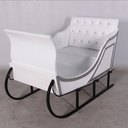 [locnoe304] Traineau du Père noël blanc - 160cm