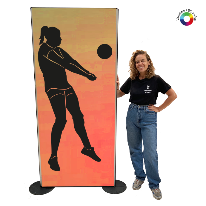 Panneau lumineux volley-ball - 200cm