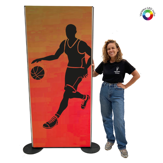 Panneau lumineux Basket-ball - 200cm