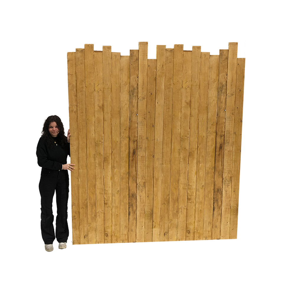 Fond en bois - 240cm