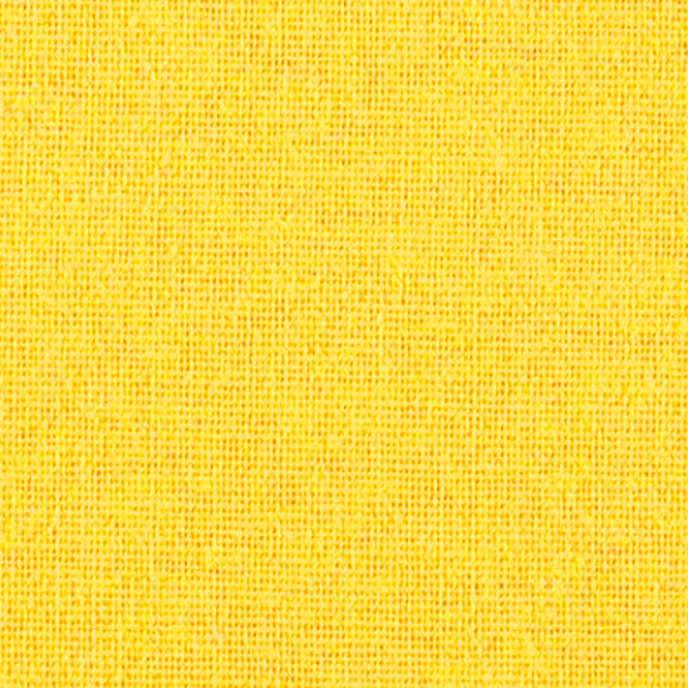 Coton gratté jaune soleil