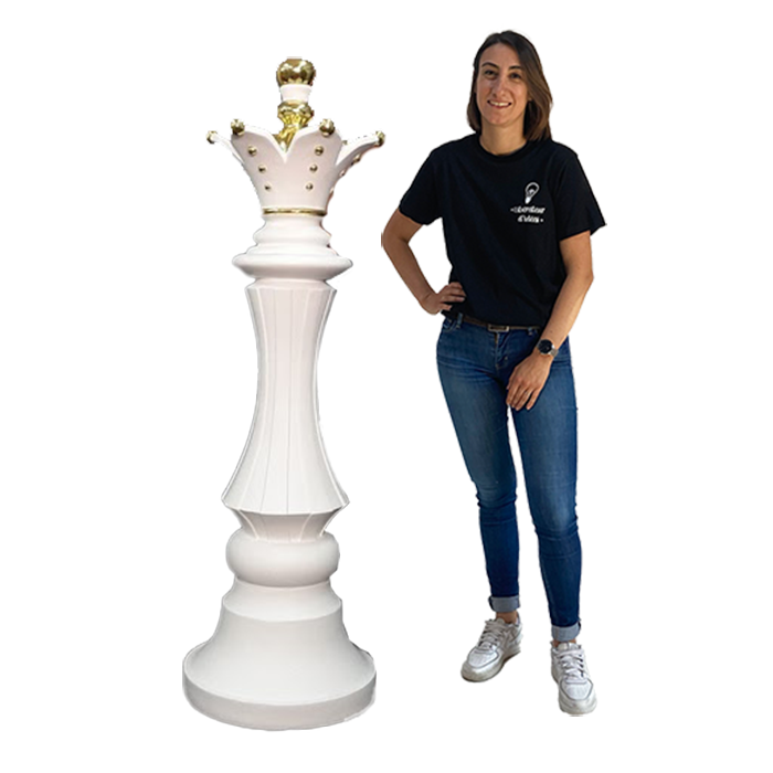 Reine jeu d'échec - 143cm
