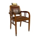 Chaise barbier en bois - 103cm