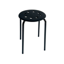 Tabouret noir