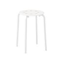 [locmob24] Tabouret blanc