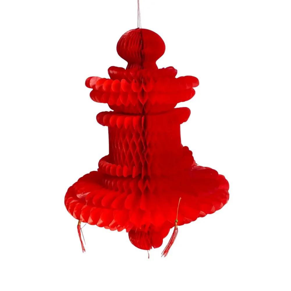 Lanterne chinoise rouge  - 80cm