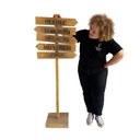 Panneau directionnel Canada - 160cm