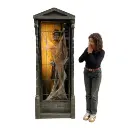 Squelette en mouvement dans tombeau - 200cm