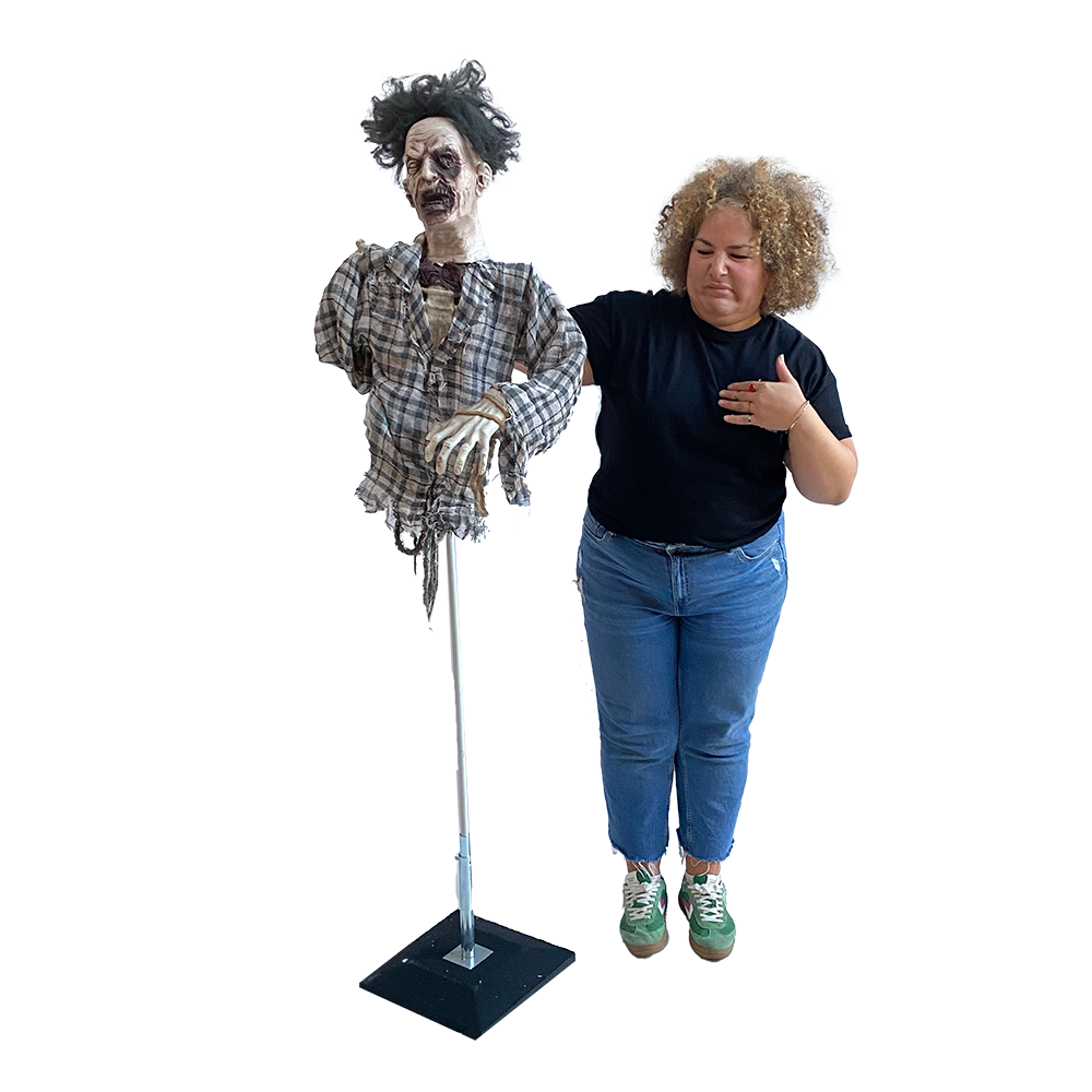 Zombie découpé - 180cm
