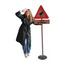 Panneau "Chute de Menhir" - 180cm