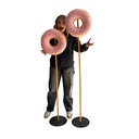 Donut sur totem