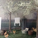 Arbre en fleur - 410cm