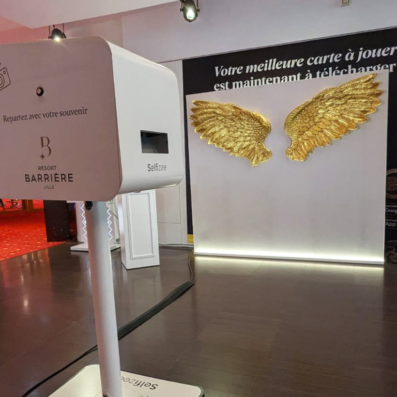 Photocall ailes d'ange - 2m