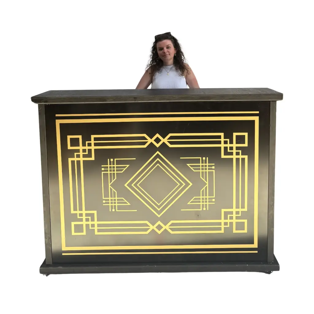 Bar motifs art déco