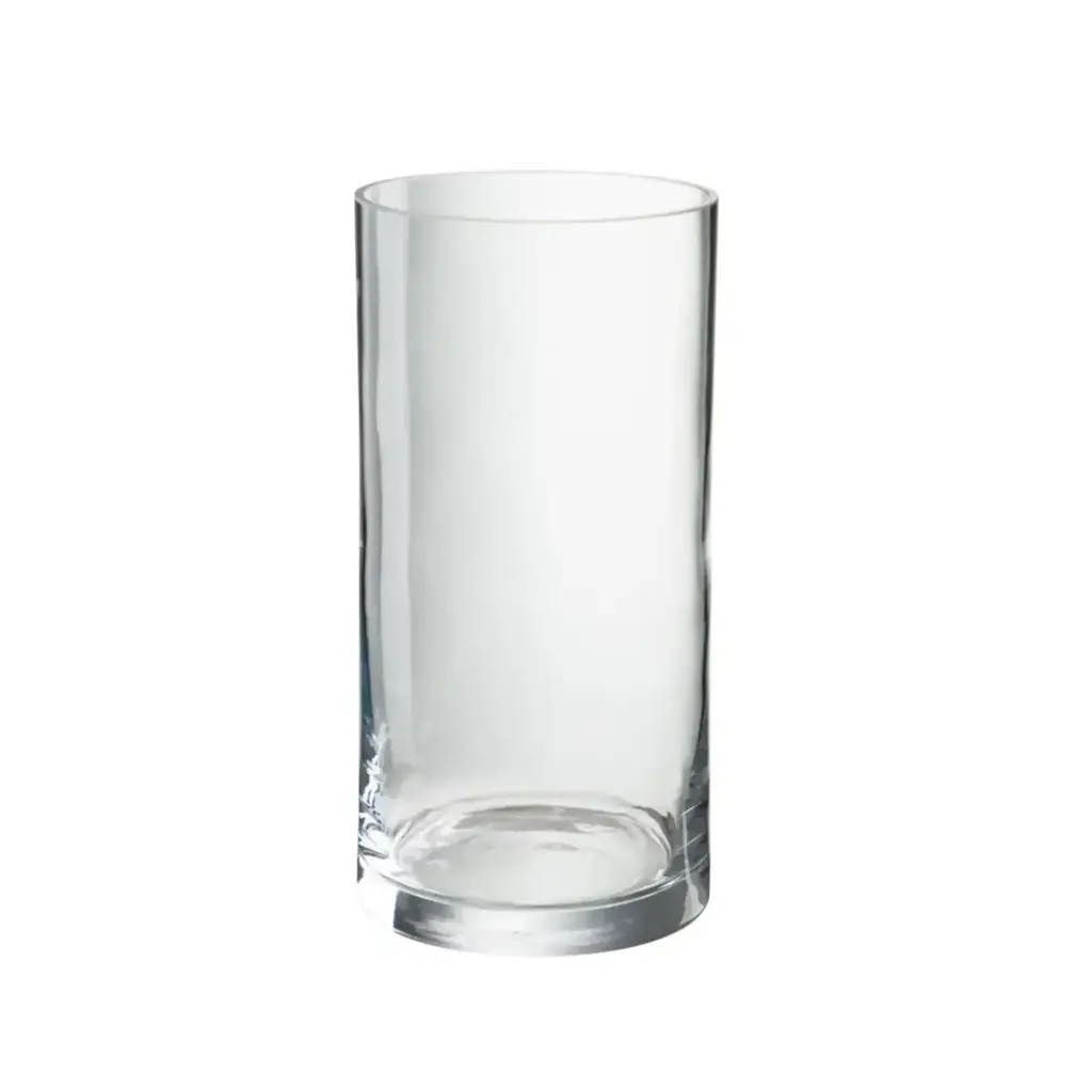 Vase cylindrique en verre - 25cm