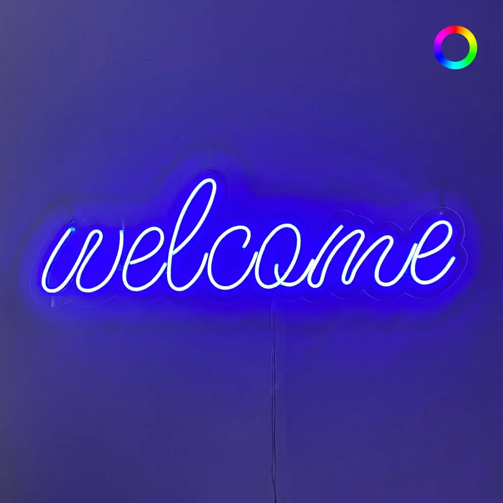 Néon "Welcome"
