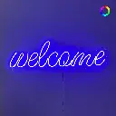 Néon "Welcome"