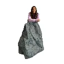 Rocher gris haut - 105cm