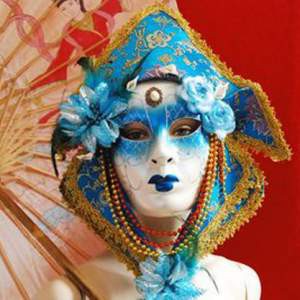 [locasi15] Masque Geisha - 48cm