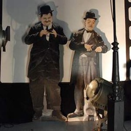 [loccin26] Panneau célébrité Oliver Hardy 191cm